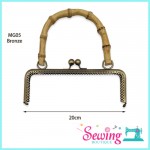 FRAME - SQUARE-WOOD-20CM (BRONZE & SILVER)